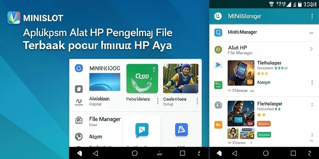 Tampilan antarmuka MINISLOT yang efisien untuk pengelolaan file.